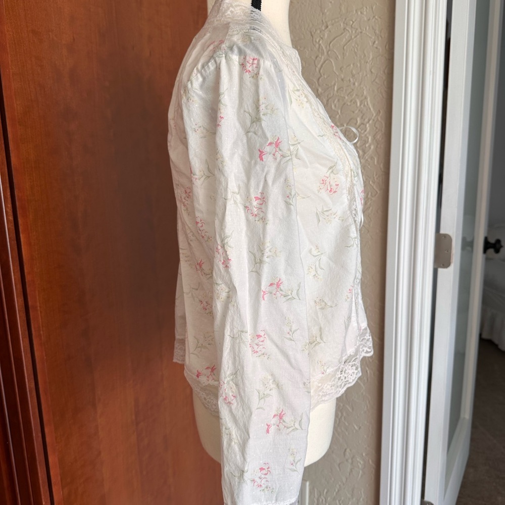 Eileen West pajama jacket Size L - Picture 2 of 6